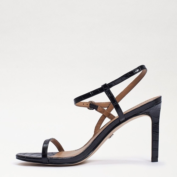 Sam Edelman Black Strappy Heels - Picture 4 of 16